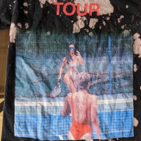 Rare Saint Pablo Tour T Shirt Original Due Date Label‎ Kanye Kardashian Tie-Dye - Picture 6 of 9